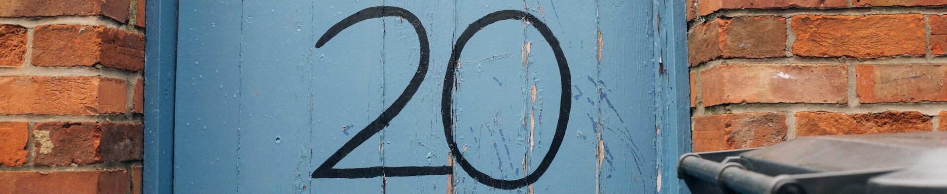 20 on a door